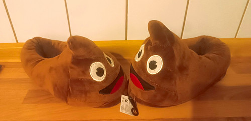 Poop emoji hausschuhe slipper - poop,