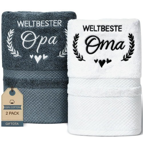 Besticktes handtuch set für - set,