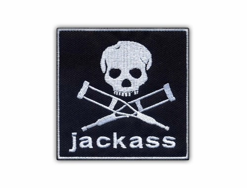 Jackass patch stoffabzeichen - jackass, patch/stoffabzeichen