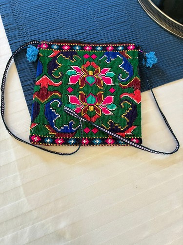 Bunte kleine tasche mit - bunte,