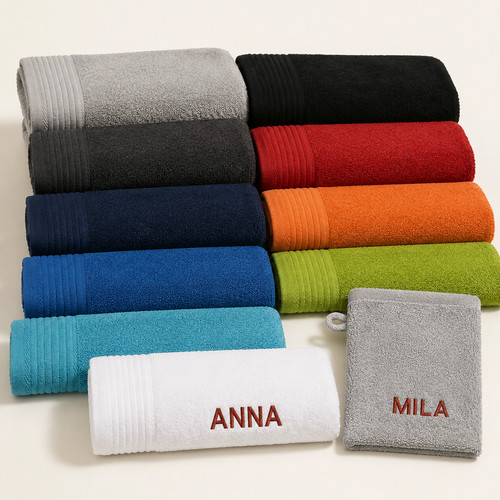 Handtuch mit namen bestickt - handtuch,