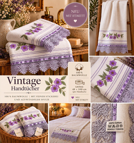 Vintage handtuch 100 cm - vintage,