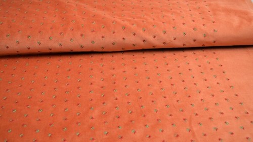 Oranger samt bestickt mit - bestickt,