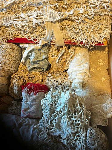 Stoffpaket spitze tüll - spitze,
