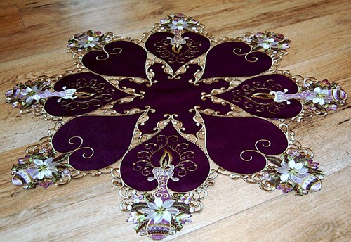 Tischdecke weihnachten stern - tischdecke,