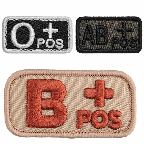 Blutgruppen patch abzeichen - blutgruppen,