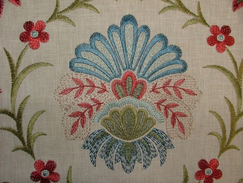 Amadore mohn bestickt blumen - amadore,