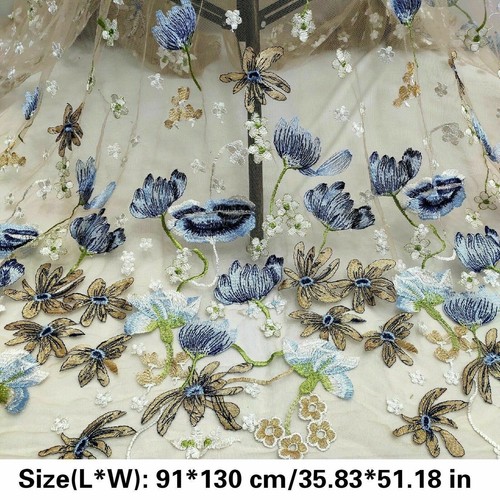Stickereien blumenmuster tüll - blumenmuster,