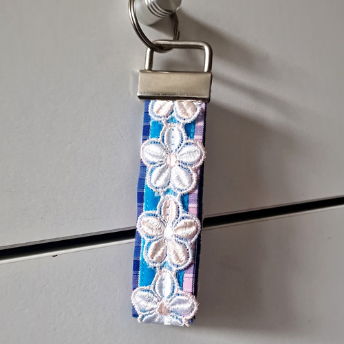 Schlüsselanhänger stoffband - schlüsselanhänger,