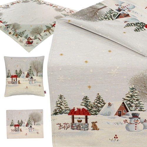 Weihnachten gobelin tischdecke - weihnachten,